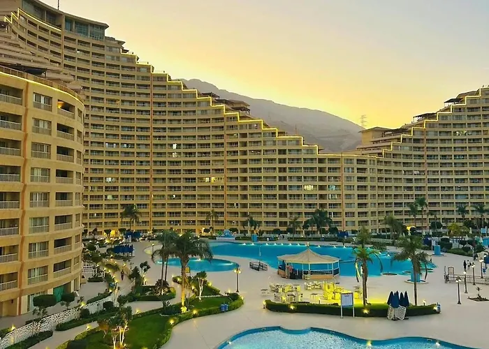 公寓 Porto Sokhna Pyramids Sea View 艾因苏赫纳